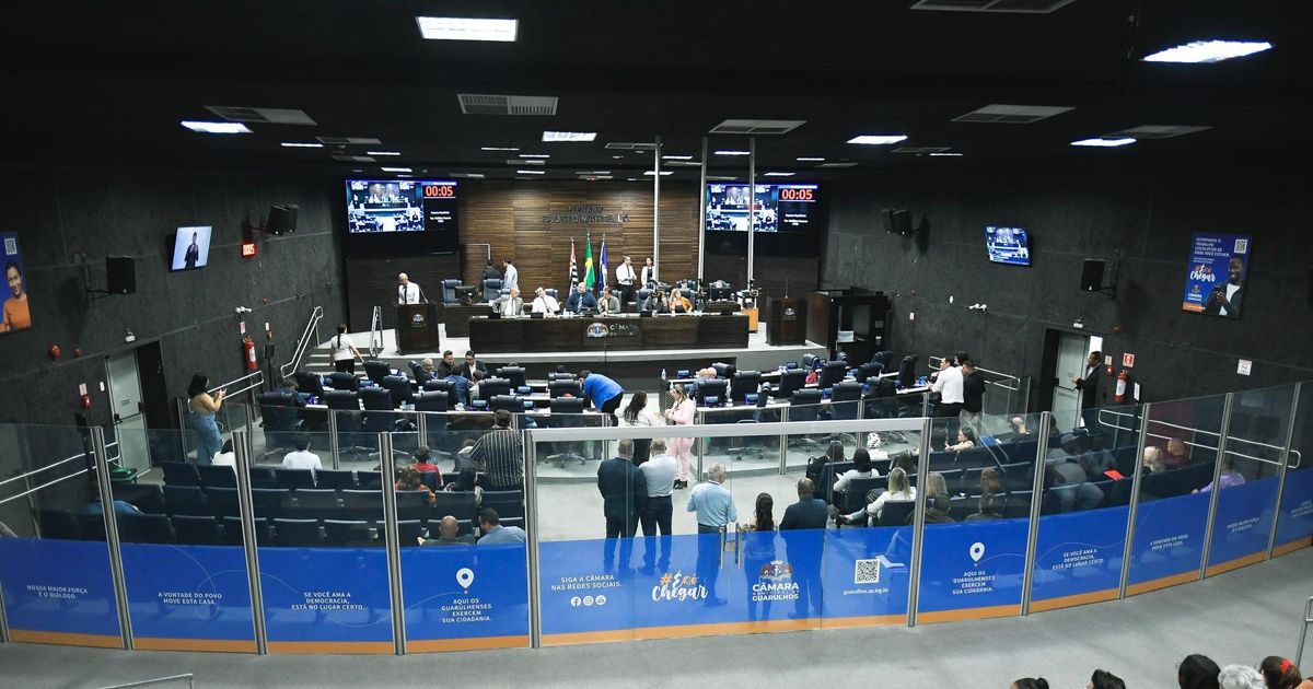 Câmara de Guarulhos (SP) tem renovação de parlamentares inferior a última eleição