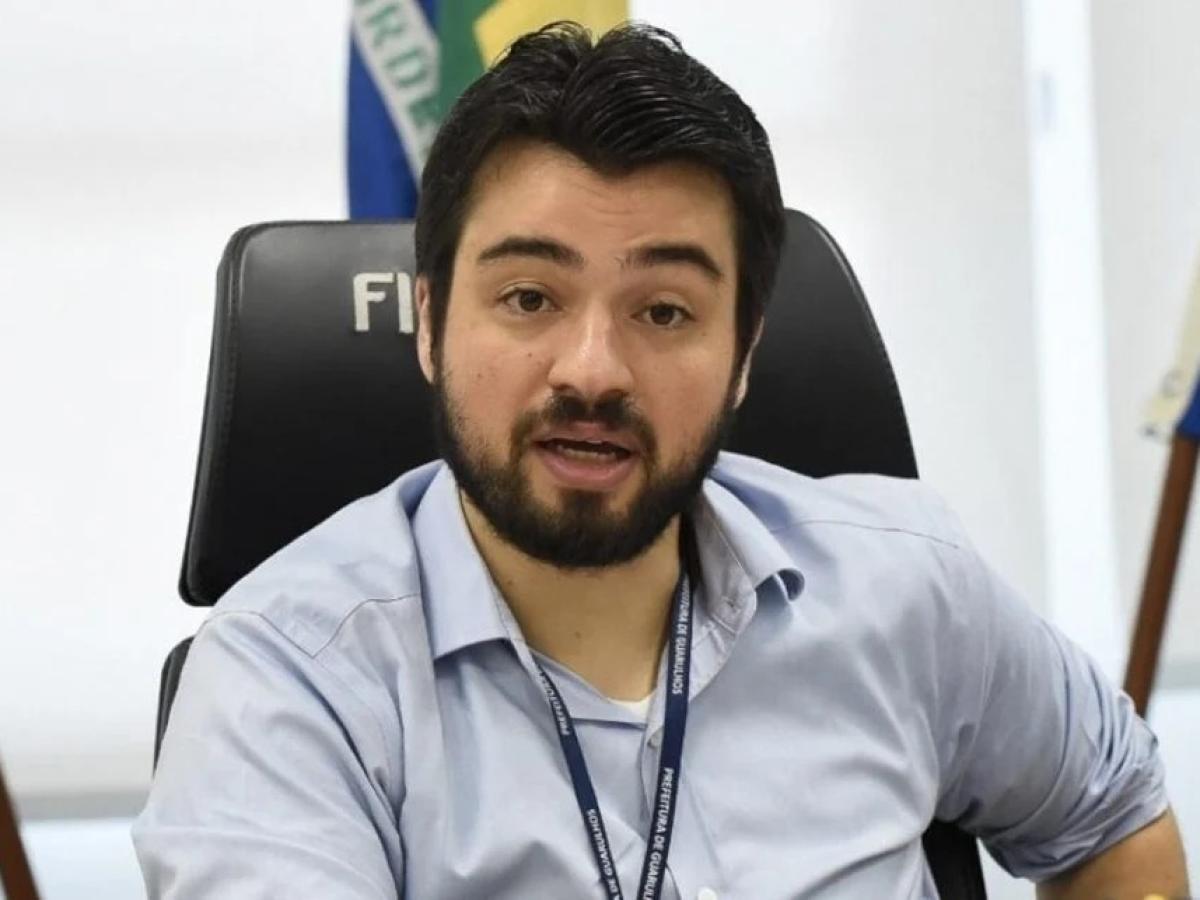 O prefeito de Guarulhos, Guti (PSD).