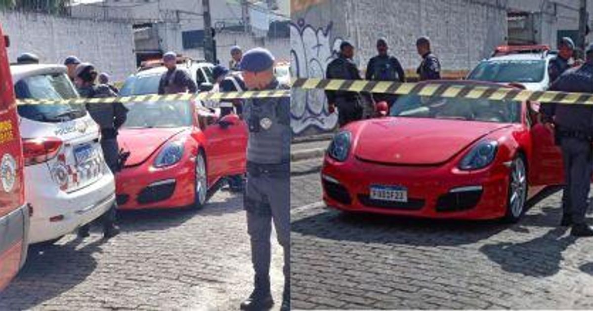 Empresário é executado dentro de Porsche em plena luz do dia no Centro de Guarulhos