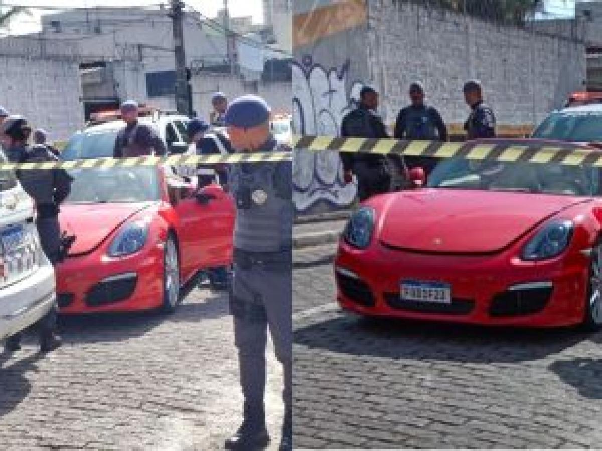 Homem foi morto a tiros dentro de Porsche em Guarulhos, na Região Metropolitana de São Paulo