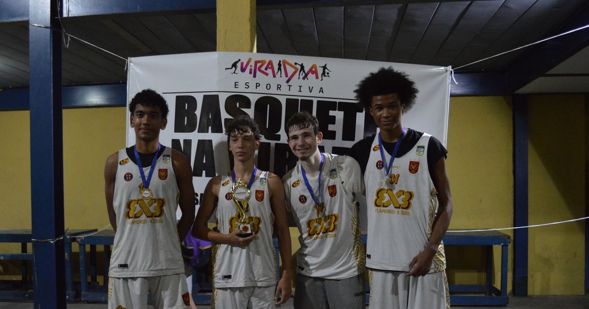 Flamengo Guarulhos é campeão da Virada Esportiva no Basquete 3x3 Sub-16