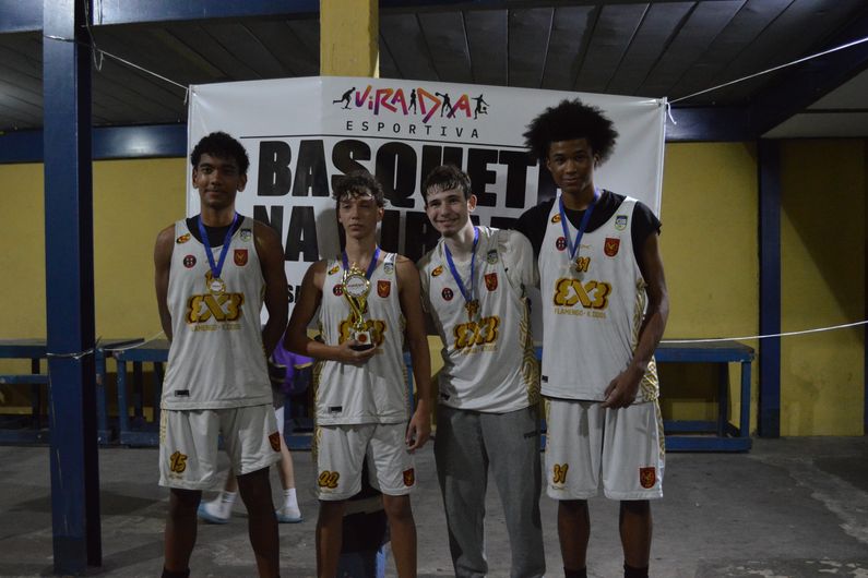 Flamengo Guarulhos é campeão da Virada Esportiva no Basquete 3x3 Sub-16