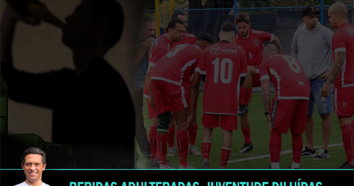Bebidas adulteradas, juventudes diluídas — o esporte como antídoto