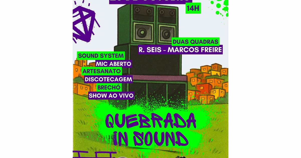 Sound system no Marcos Freire