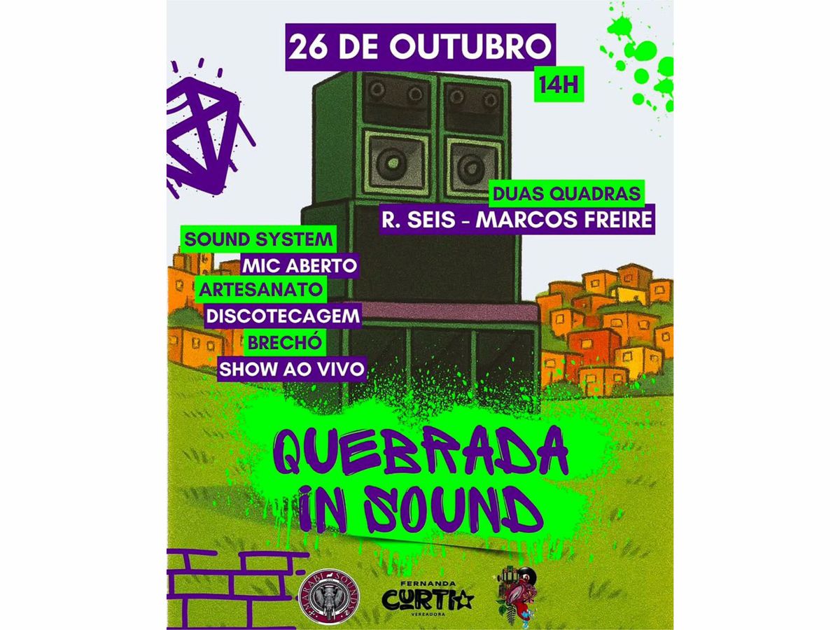 Sound system no Marcos Freire