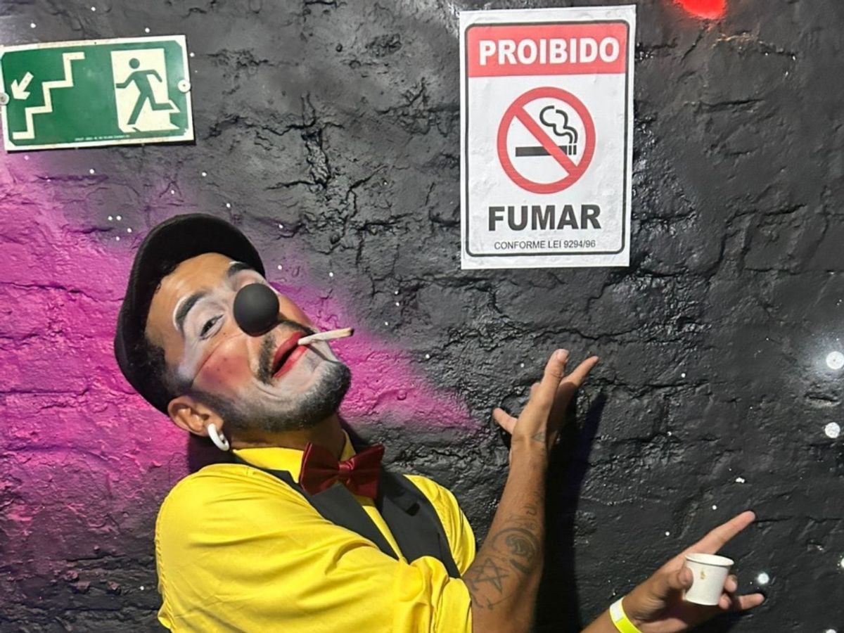 Samuel Oliveira, artista Palhaço