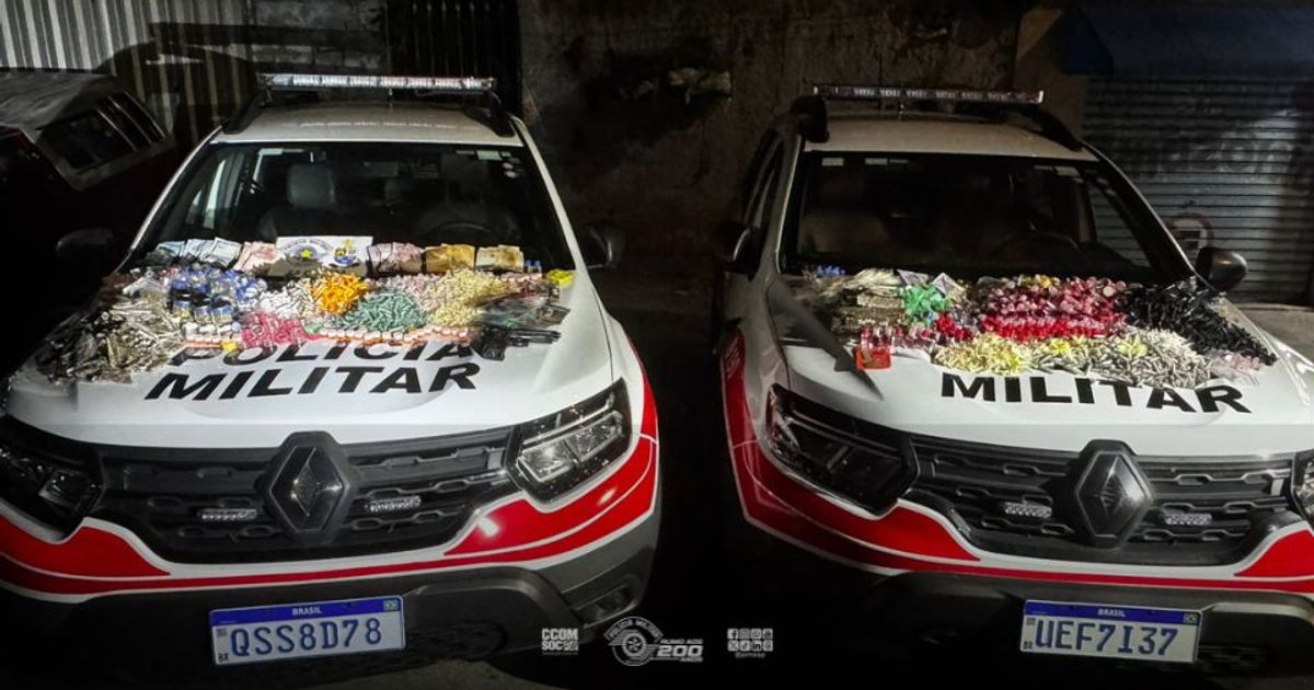 Em Cumbica, Polícia Militar prende casal suspeito de gerenciar tráfico de drogas na cidade