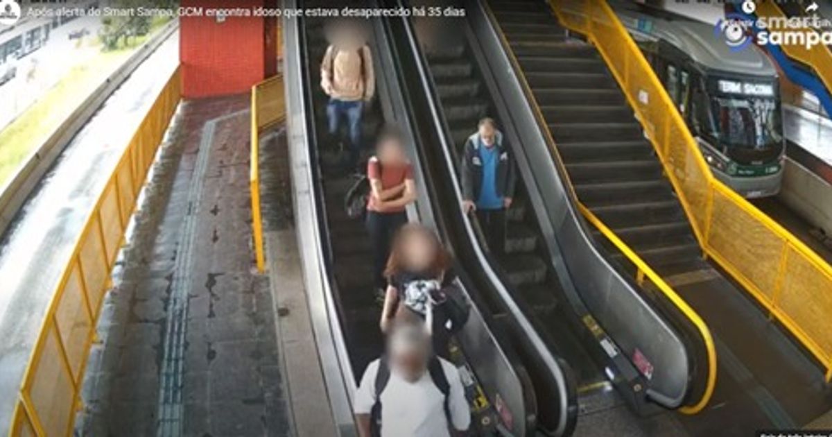 Com auxílio do Smart Sampa, idoso do Parque Cecap desaparecido há mais de 30 dias é encontrado